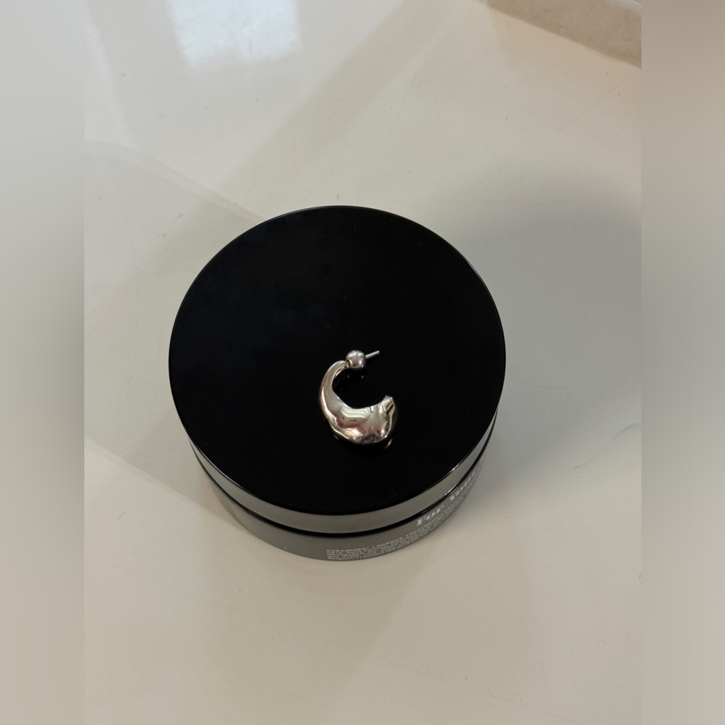 Agmes Mono Earring Silver